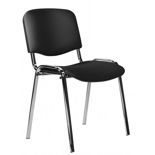 Стул STAFF CF-008 (Iso Lite), искусственная кожа, до 150кг, черный [532567]