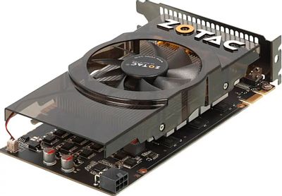 Zotac NVIDIA GeForce GTS 450 1ГБ GDDR5, Ret [zt-40510-10l