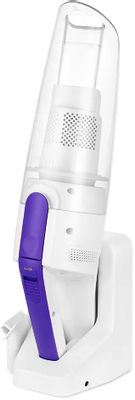 Ручной пылесос (handstick) KitFort КТ-5198, 75Вт, белый/фиолетовый