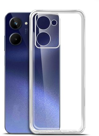 Чехол (клип-кейс) BORASCO Silicone Case, для Realme 10 4G, прозрачный [71180]