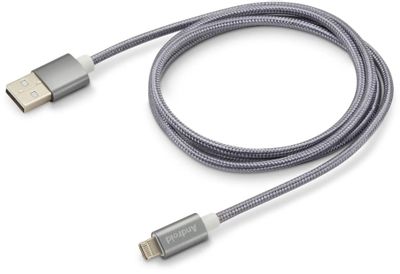 Кабель Buro Lightning (m)/micro USB (m) -  USB (m),  1м,  в оплетке,  2A,  серый [bhp lght+mcr]