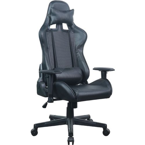 Кресло BRABIX GT Carbon GM-115, экокожа, до 140кг, топ-ган, регулируемые 3D подлокотники, черный — цена и наличие Кресло BRABIX GT Carbon GM-115, экокожа, до 140кг, топ-ган, регулируемые 3D подлокотники, черный