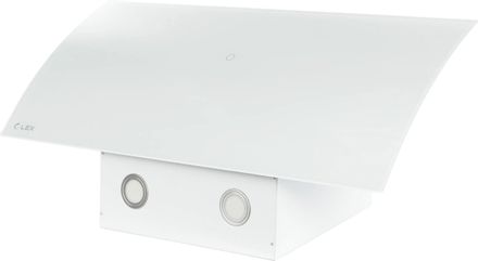 Вытяжка каминная LEX Plaza GS 900 WH,  сенсорное управление,  белый [chti000368]