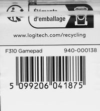 Геймпад проводной Logitech F310 синий