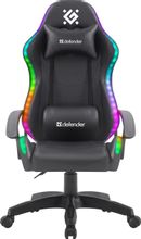 Кресло игровое Defender Factor X RGB, черный