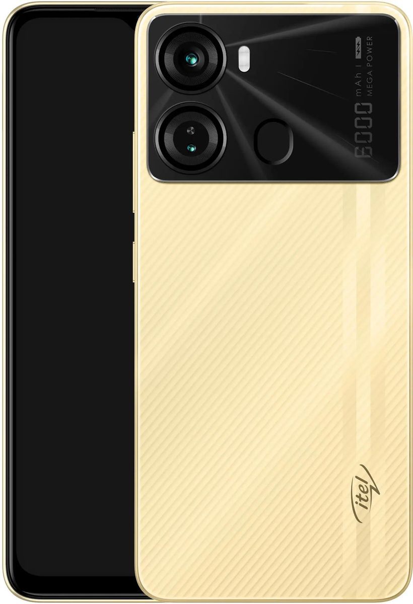 Смартфон ITEL P40 4/128Gb, золотистый – купить в Ситилинк | 1930366