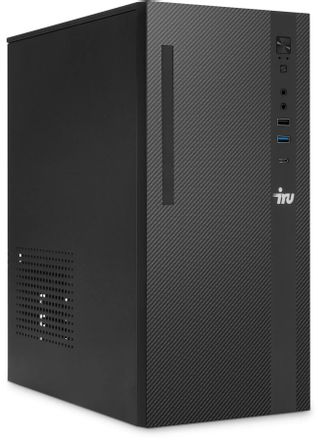 Компьютер iRU Planio 310H6SC Tower Intel Core i7 14700F,  DDR4 32ГБ, 1ТБ SSD, NVIDIA GeForce GT610 - 2 ГБ,  Windows 11 Pro,  черный [2153514]