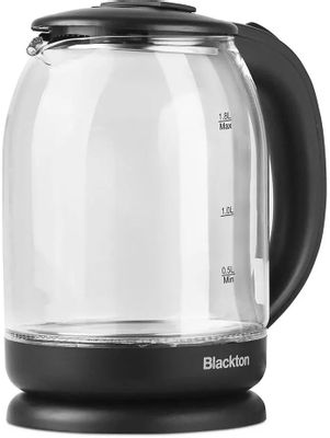 Обзор товара чайник электрический BLACKTON Bt KT1823G, 1500Вт, черный ...