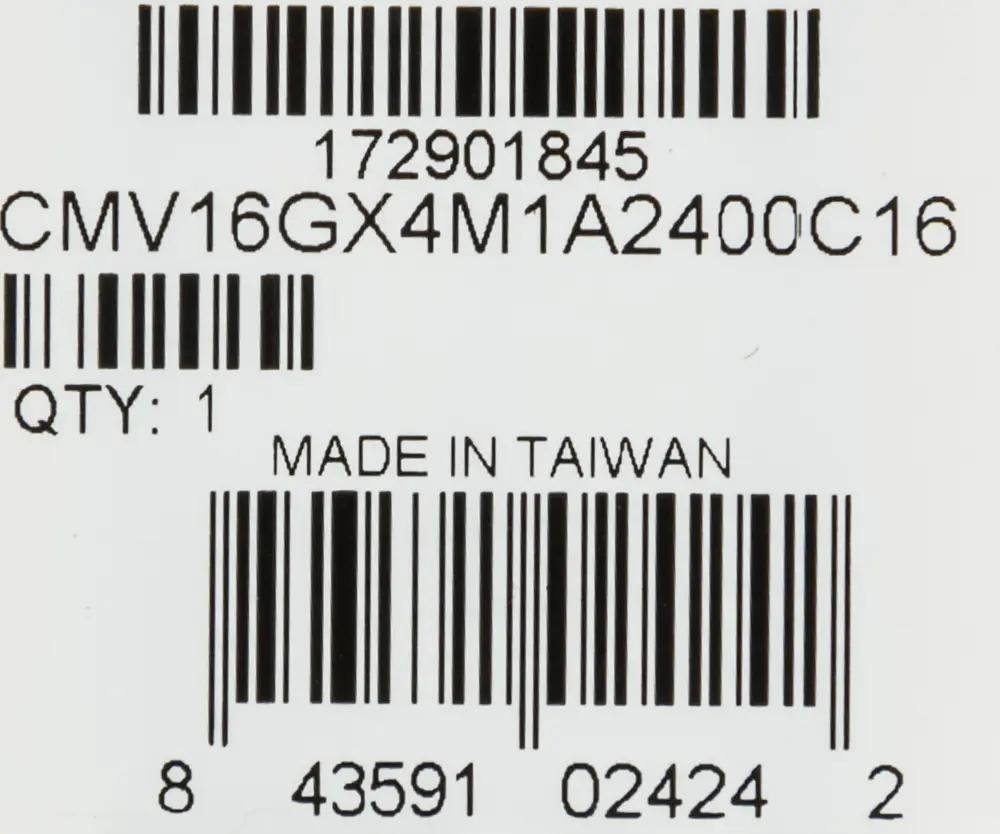 Cmv16gx4m1a2400c16 best sale