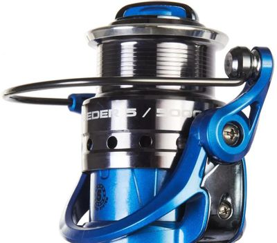 Катушка Salmo Diamond Feeder 5 5000FD безинерц. голубой (5050FD)(плохая ...