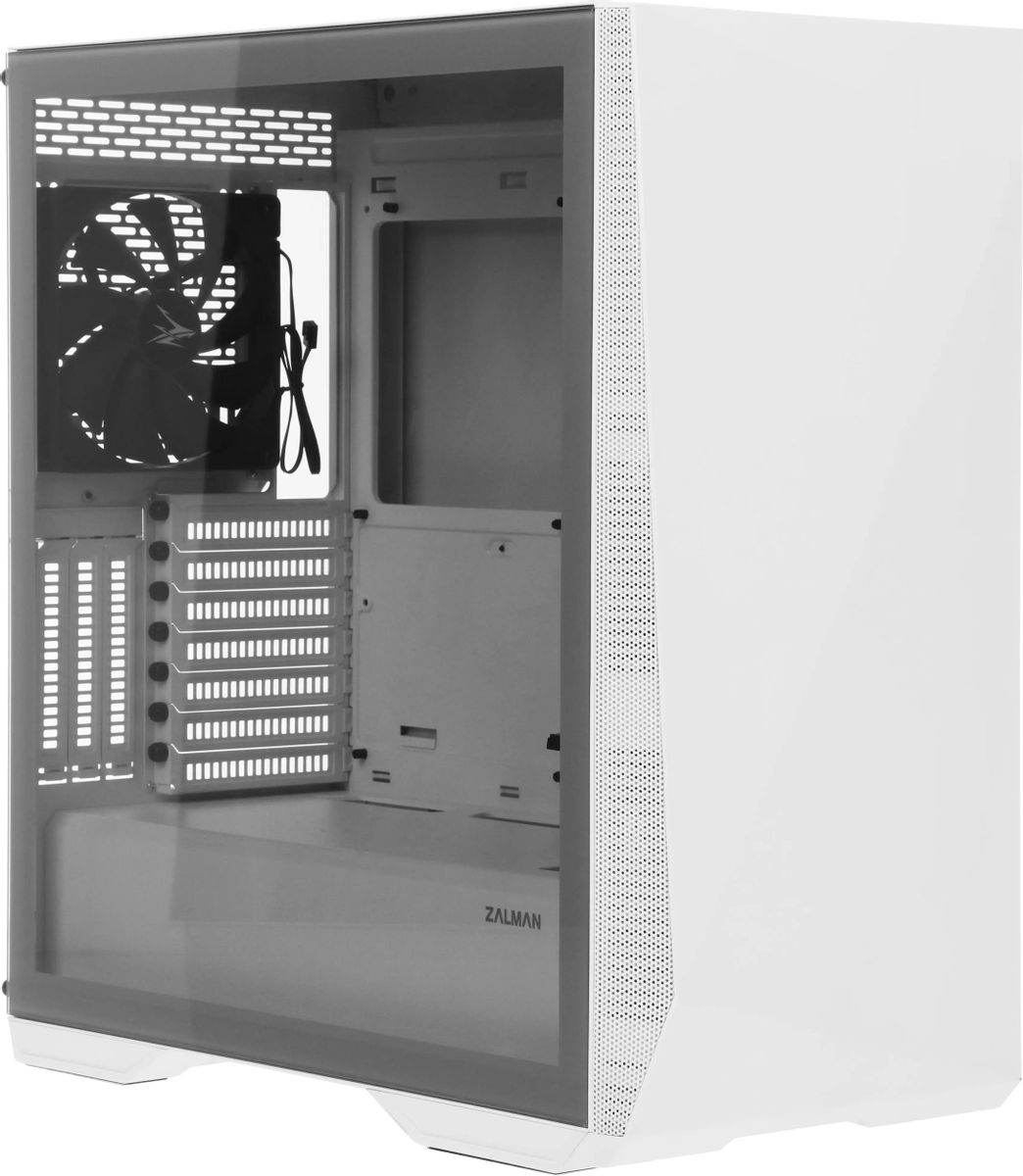 Корпус E-ATX Zalman Z9 Iceberg, Midi-Tower, без БП, белый [z9