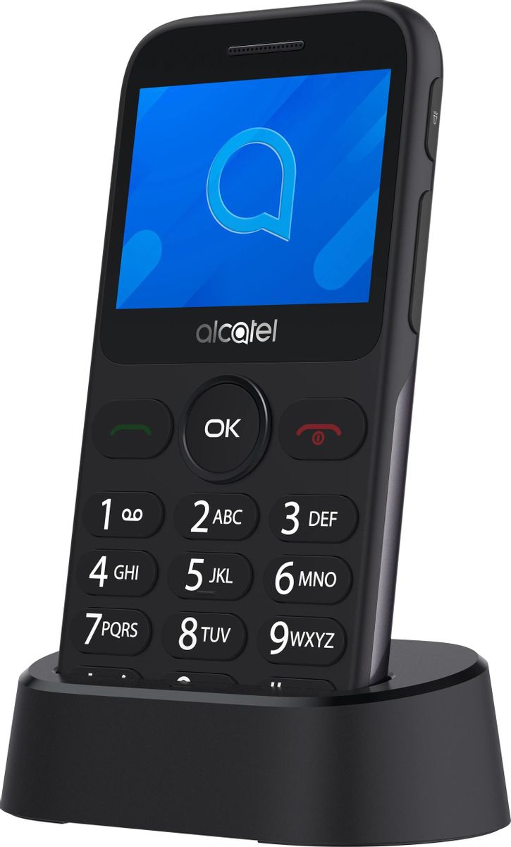 Характеристики Сотовый телефон Alcatel 2020X серый (1744705) смотреть в  СИТИЛИНК