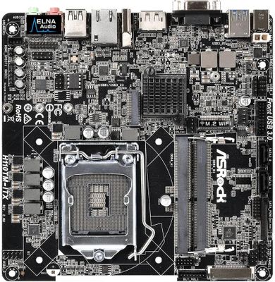Материнская плата ASROCK H110TM-ITX R2.0, LGA 1151, Intel H110, mini ...