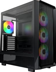 Изображение товара Корпус ATX MONTECH X5, Midi-Tower, без БП,  черный [x5 black]