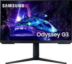 Изображение товара 23.8" Монитор Samsung Odyssey G3 LS24DG302EUXEN,  1920x1080,  VA,  180Гц,  1хHDMI,  1хDP,  черный