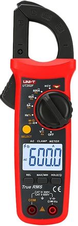Клещи токоизмерительные UNI-T UT202F, измер.ток: переменный