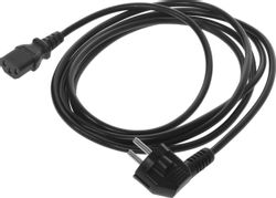 Шнур питания NTSS (NTSS-PC13773) C13-Schuko проводник.:3x1мм2 3м 220В 10А черный