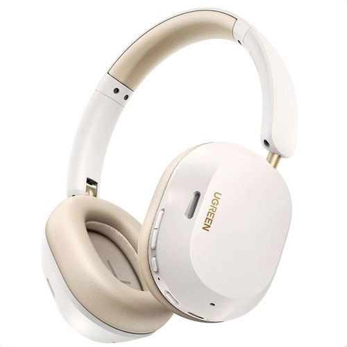 Наушники UGREEN HP203, Bluetooth, накладные, белый [35758]