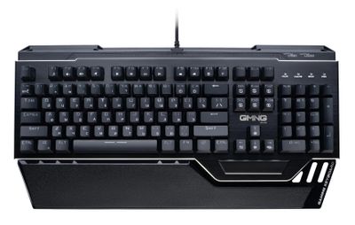 Клавиатура GMNG 985GK,  USB, c подставкой для запястий, черный [1677413]