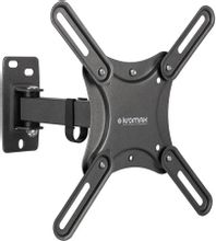 Изображение товара Кронштейн для телевизора Kromax CORBEL-4 15-42 черный настенный поверот и наклон