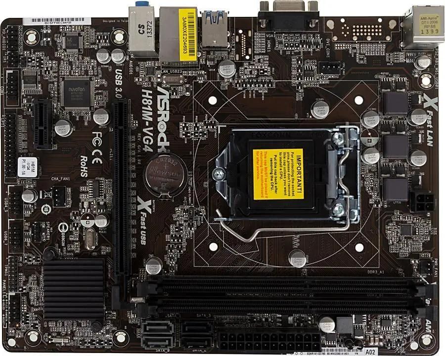 Asrock h81 vg4 sale