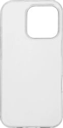 Чехол (клип-кейс) BORASCO Silicone Case, для Apple iPhone 16 Pro, прозрачный