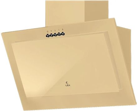Вытяжка каминная LEX Mio G 600,  кнопочное управление,  слоновая кость [chti000391]