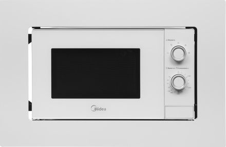Встраиваемая микроволновая печь Midea MI50203W, 20л, 700Вт, белый