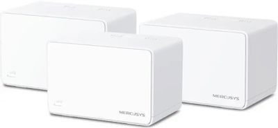 Бесшовный Mesh роутер MERCUSYS Halo H80X(3-pack),  AX3000,  белый,  3 шт. в комплекте