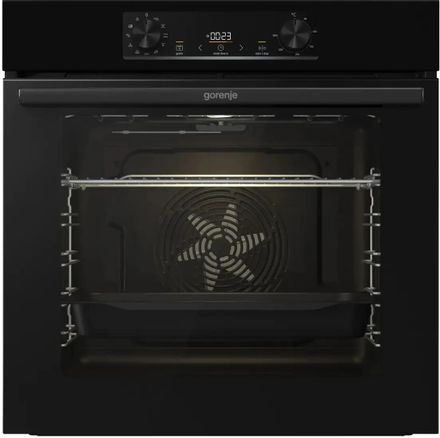 Духовой шкаф электрический Gorenje BO6735E02BKOT,  77л,  дверца с 2 стеклами,  черный