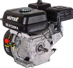 Двигатель бензиновый Huter GE-21220FА, 4-х тактный, 7л.с., для садовой техники