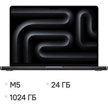 Изображение товара Apple MacBook Pro A3434 14.2 Retina XDR 24ГБ 1ТБ SSD macOS черный космос Изображение товара Apple MacBook Pro A3434 14.2 Retina XDR 24ГБ 1ТБ SSD macOS черный космос