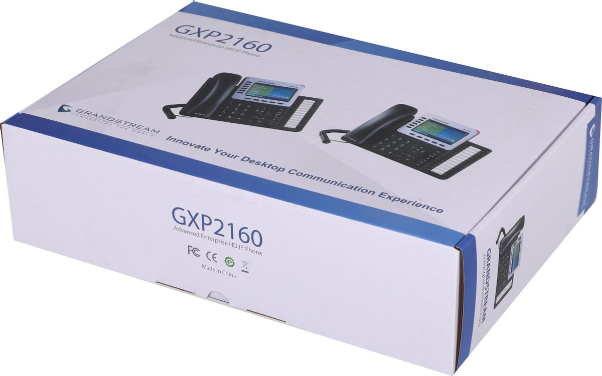 IP телефон Grandstream GXP-2160 – купить в Ситилинк | 882407