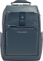 Рюкзак Piquadro Tebe CA7159W144/BLU синий натуральная кожа