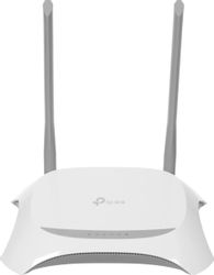 Wi-Fi роутер TP-LINK TL-WR842N, Wi-Fi 4, N300, 4 LAN, белый