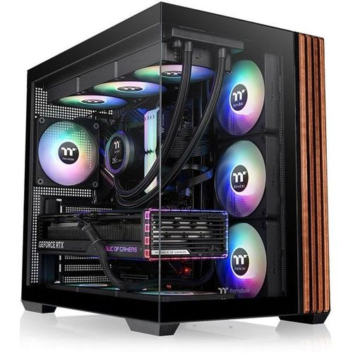 Корпус ATX Thermaltake View View 380 WS, Midi-Tower, без БП, черный [ca-1z2-00m1wn-ws]
