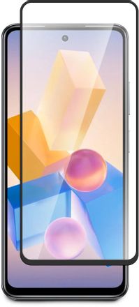 Защитное стекло для экрана BORASCO для Infinix Hot 40i/Smart 8/Smart 8 Plus антиблик, 161х73 мм, 2.5D, 1 шт, прозрачный [72513]