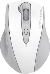 Мышь беспроводная A4TECH Fstyler FG55S Plus, USB, белый