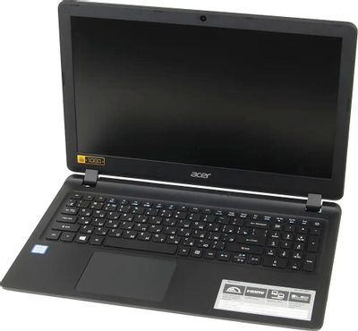 Ноутбук Acer Aspire ES1-572-55KT NX.GD0ER.042, 15.6", Intel Core i5 7200U 2.5ГГц, 2-ядерный, 8ГБ DDR3L, 256ГБ SSD,  Intel HD Graphics  620, Linux, черный