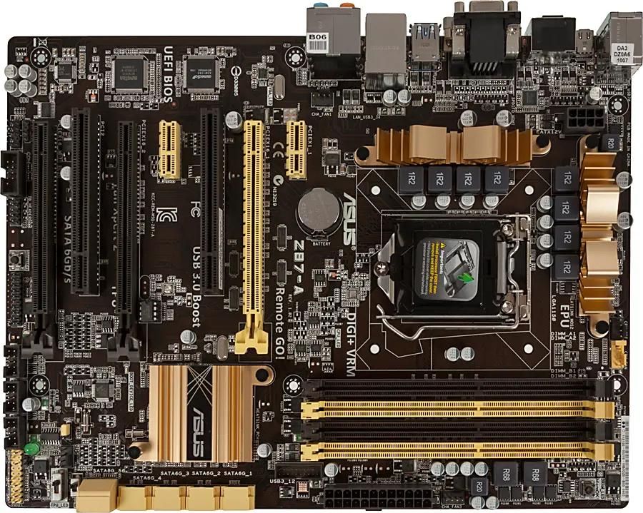 ASUS Z87 A LGA 1150 Intel Z87