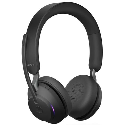 Гарнитура Jabra Evolve2 65 MS, для компьютера/мобильных устройств, накладные, Bluetooth, черный [26599-999-889]