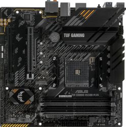 Изображение товара Материнская плата ASUS TUF GAMING B550M-PLUS, Socket AM4, AMD B550, mATX, Ret Изображение товара Материнская плата ASUS TUF GAMING B550M-PLUS, Socket AM4, AMD B550, mATX, Ret