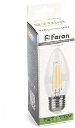 Упаковка ламп LED FERON E27, свеча, 11Вт, 10 шт.