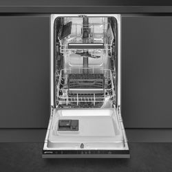 Встраиваемая посудомоечная машина SMEG ST4522DIN, черный