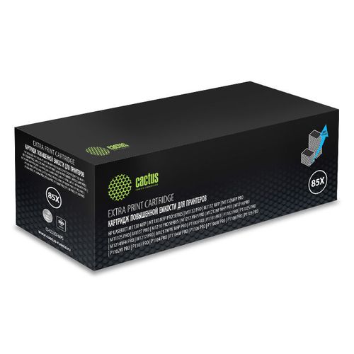 Картридж Cactus CS-CE285X-MPS, CE285X, черный / CS-CE285X-MPS