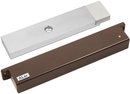 Замок электромагнитный ALER AL-300 Premium, коричневый