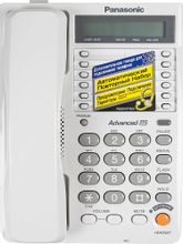 Проводной телефон Panasonic KX-TS2365RUW, белый – купить в Ситилинк | 18262