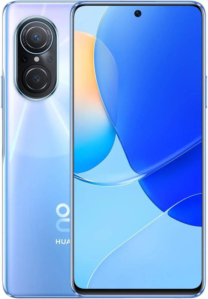 Смартфон Huawei nova 9 SE 8/128Gb, JLN-LX1, кристально синий – купить в  Ситилинк | 1719925