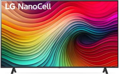 55" Телевизор LG 55NANO80T6A.ARUB, NanoCell, 4K Ultra HD, синяя сажа ...