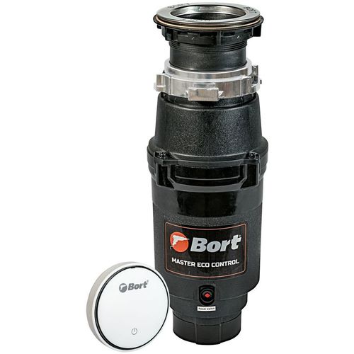 Измельчитель пищевых отходов Bort Master Eco Control 390Вт черный [93417999]
